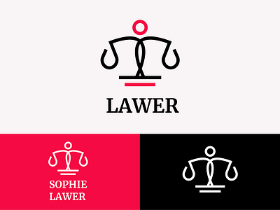Lawyer Logo art branding design digital graphic graphic design lawyer logo logotype ui vector