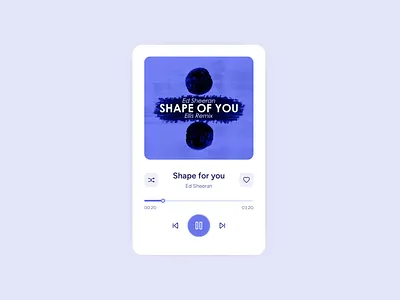 Music Player Application - Daily UI Challenge #2 app app design branding design graphic design illustration interface design logo mobile app music app music mobile app music player music player app music player mobile app typography ui ui design ux ux design vector