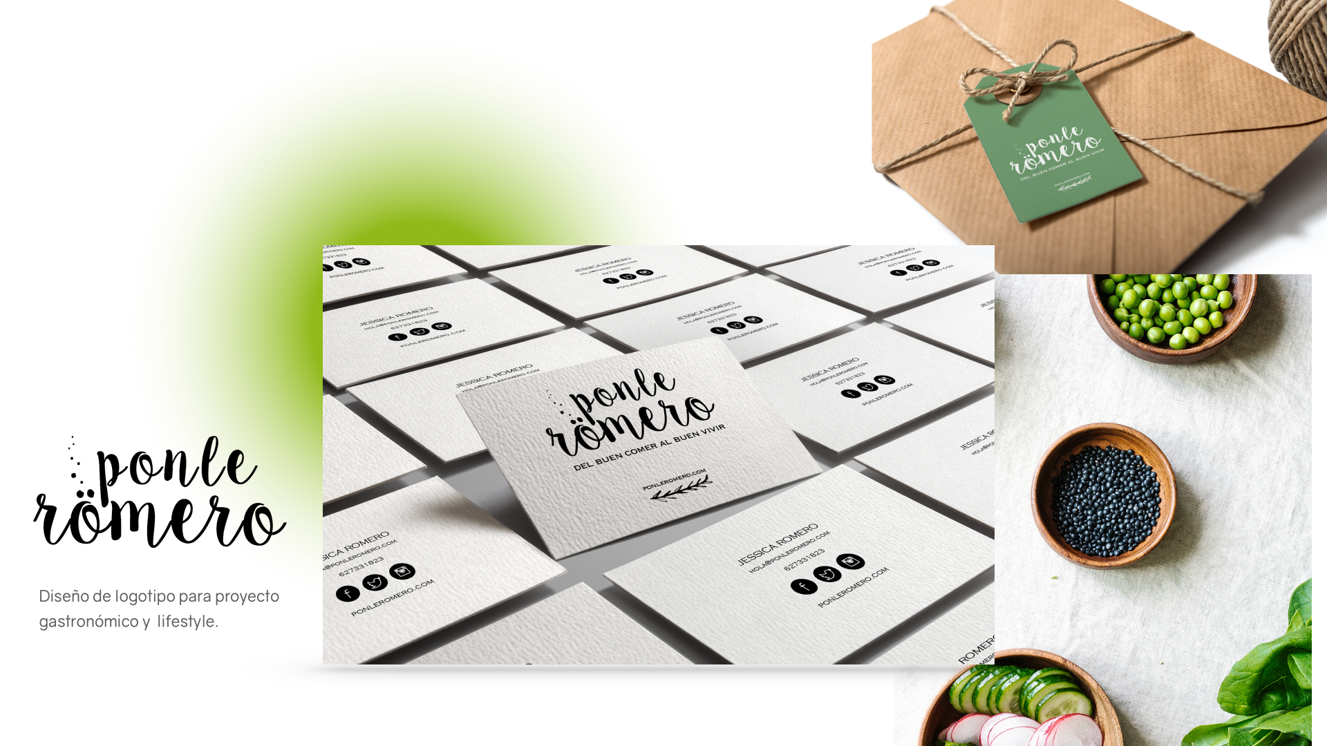 Ponle Römero branding graphic design lifestyle logo