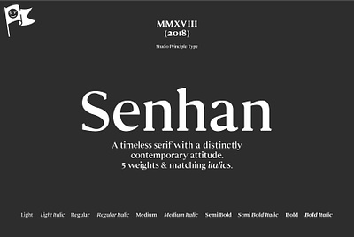 Senhan design type type design typography