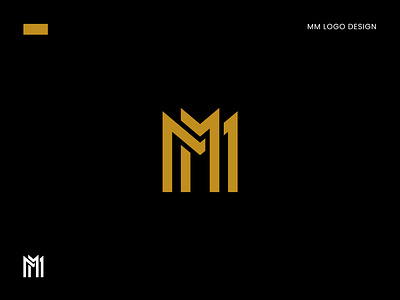 MM letter logo design । Minimalist logo best logo design creative logo design dribbbledesign letter logo logo logo design and branding logo idea logo inspiration luxury logo design m m letter logo m logo design minimalist letter logo minimalist logo mm modern logo design monogram logo negative space typography logo