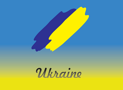 Ukraine branding graphic design logo