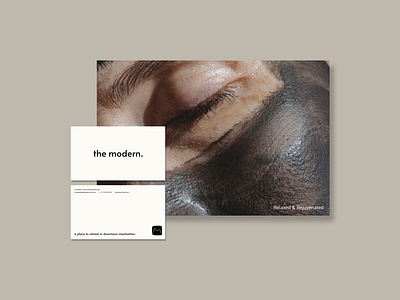 Print Assets For The Modern brand assets brand design brand direction brand identity branding business card design business cards graphic design hotel branding luxury luxury branding minimalist modern branding modern hotel print assets