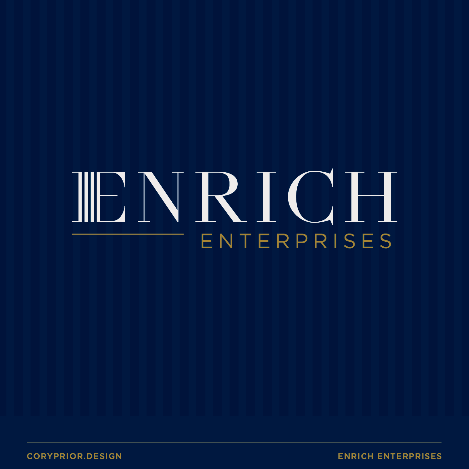 Enrich Enterprises adobe illustrator brand guidelines brand identity branding contemporary style design flat design graphic design logo minimal minimalism social media design typography word mark