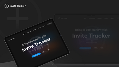 InviteTracker UI | Landing Page