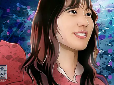 Korean Women's Football World Cup artwork - 이은영(Lee Eun-young) kaze park kazepark korean 스포츠아트 스포츠일러스트 스포츠작가 아티스트카제박 여자축구 여자축구선수 월드컵 월드컵한국대표 이은영선수 축구 일러스트 축구그림 축구일러스트 축구작가 축구작품 카제박 한국대표 한국아티스트