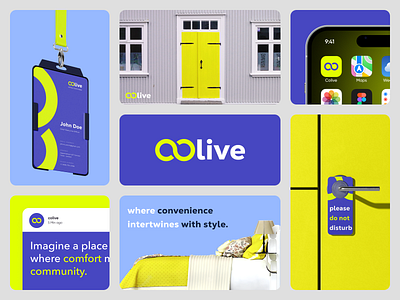 Colive House Rental Branding airbnb brand brand guidelines brand identity branding business house house rentals identity living logo logo design rentals startup visual identity