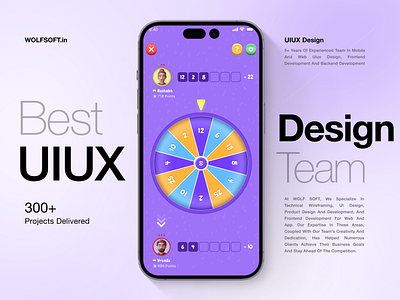roll the wheel game UI design android branding crypto currency delivery design ecom ecommerce fintech game medicine mobile nft restaurant telehealth trading ui uikit uiux ux