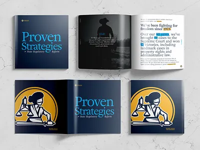 Conference Booklet - Pacific Legal Foundation america book branding company conference corporate graphic design informational law layout legal logo magazine pamphlet print professional schedule seminar typography