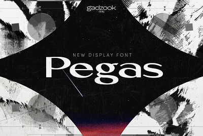 Pegas - Sophisticated Display Font branding fashion font lettering logo sans serif typeface typography