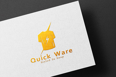 Unveiling QuickWare's Trendy Clothing Collection branding design graphic design illustration logo typography vector