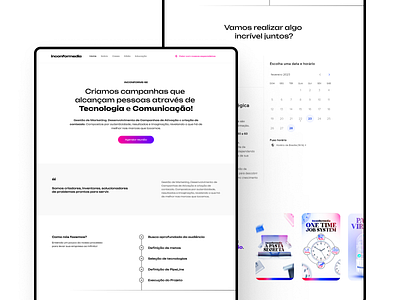 Landing Page ~ Inconformedia (redesign)