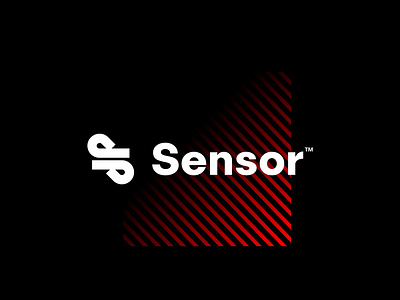 Sensor app branding design icon illustration logo logo design logo mark modern s s logo mark tech