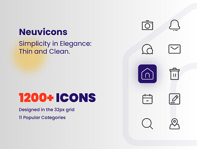 Neuvicons design design inspiration icon design iconography iconpack icons iconset ui wireframe