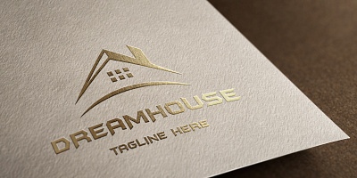 Dream House Logo Template residential