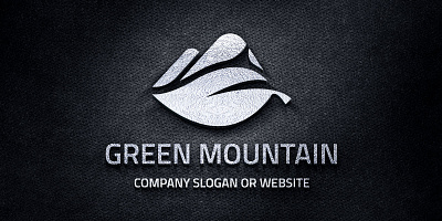 Green Moutain Logo template website