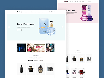 Perfume Store Shopify Theme - Odour shopify sections