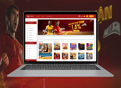 Casino Website Design casino casino design casino landing page casino webstie landing page design website design