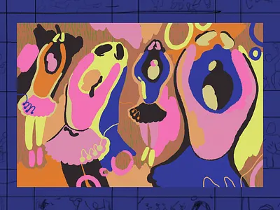 Dance Education - Editorial Concept drawing editorial illustration figurative illustration procreate