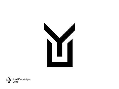 YU logo monogram apparel apparels brand brand identity branding design graphic graphic design icon identity initials inspirations logo logo design logo ideas monogram motion graphics u y yu logo