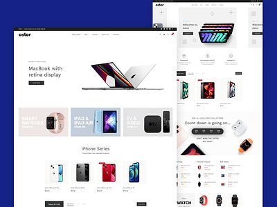 Shopify Store Concept: Ecommerce Website by uxxperience on Dribbble