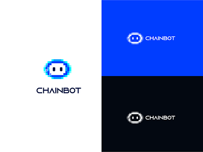 ChainBot logo branding design logo