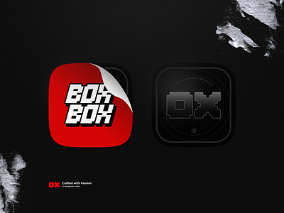 Box Box beta app icon app appicon beta f1 f1widgets formula1 mobile app icon