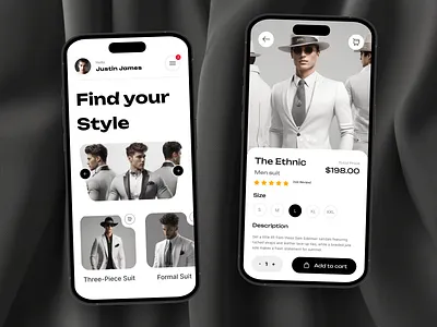 Fashion Store Mobile App app app design e commerce e commerce app ecommerce app fashion fashion app fashion brand home ios app design mobile mobile app online shop online store shop shop app shopping app store style