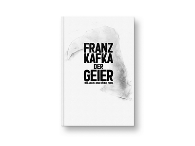 Der Geier (The Vulture) by Franz Kafka affinitydesigner book cover design drawing editorial editorial design graphic design