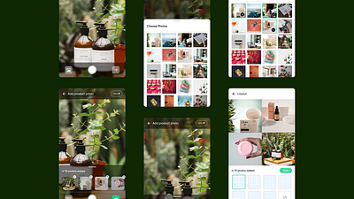 Photo layout ui