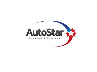 AutoStar Transport Express 3d animation autostar logo shipping ui