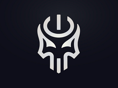 Skull Power Logo by Dovs on Dribbble