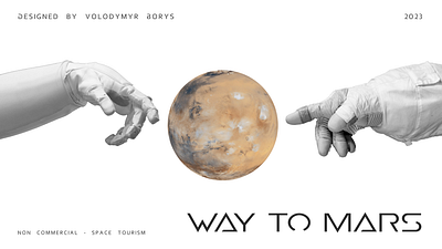 Way to Mars branding design graphic design illustration logo mars motion graphics space typography ui ux web design