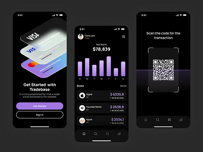 Trading Mobile App 999watt ui ux