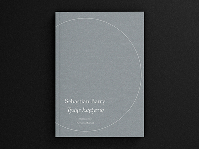 A Thousand Moons – a minimalistic book cover book cover cover cover art design graphic design illustration minimal cover minimal design minimalist poster typography