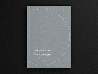 A Thousand Moons – a minimalistic book cover book cover cover cover art design graphic design illustration minimal cover minimal design minimalist poster typography