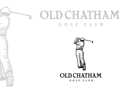 Old Chatham Sample Logo design golf course logo