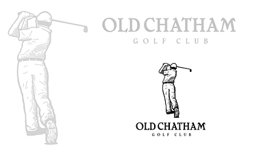 Old Chatham Sample Logo design golf course logo