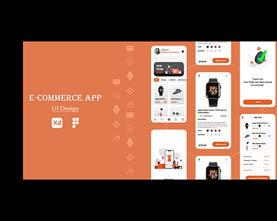 Ecommerce App - UI Design app design e commerce mobile app ui