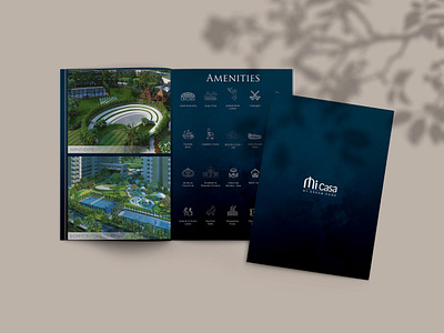 Micasa Real Estate Brochure booklet branding brochure brochure layout brochure mockup brochure template catalog catalogue flyer graphic design illustration pamphlet print