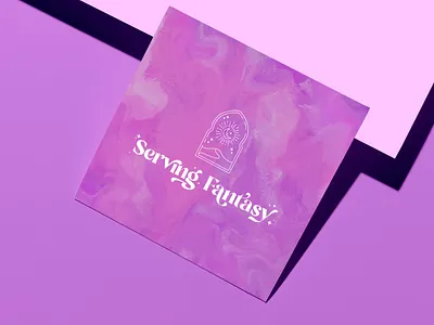 Serving Fantasy Branding | Design By Ayelet art artwork branding design digital art digital illustration graphic design illustration logo ui