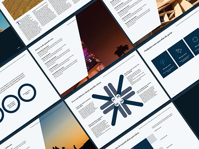 Company File — Presentation Template branding design graphic design icons