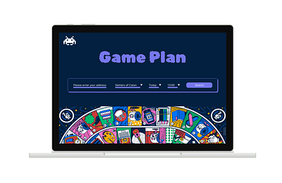 Gaming app design gaming homepage
