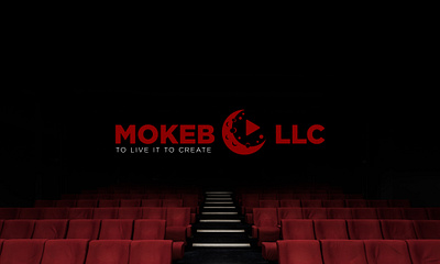Wordmark Logo for Short Film Production branding business logo company logo design designer graphic design illustration logo moon logo short film logo ui vector wordmark logo