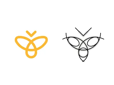 bumble logo bee branding bumble logo logodesign modern simple