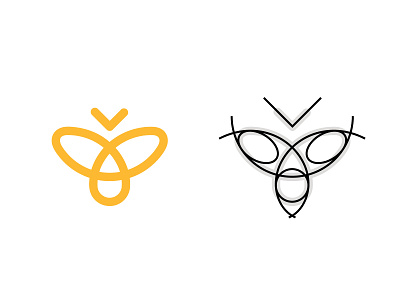 bumble logo bee branding bumble logo logodesign modern simple