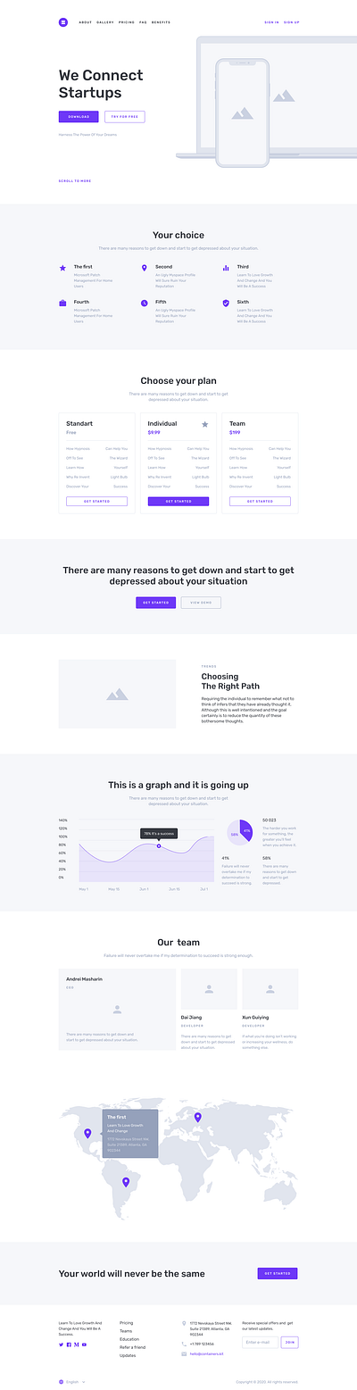 Wireframe Container design evgheniiconev ui