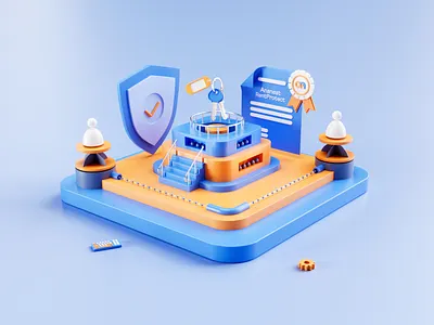 3D illustration for the website 3d 3d illustration animation branding c4d cinema4d graphic design illustration logo motion motion graphics ui