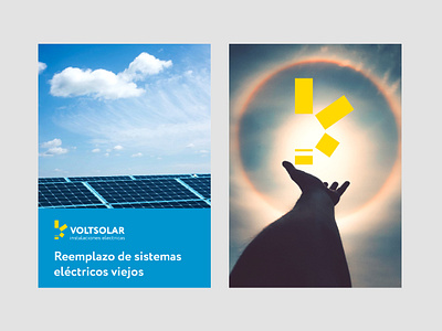 voltsolar.eu branding design electricity graphic graphic design logo sol solat sun tecology