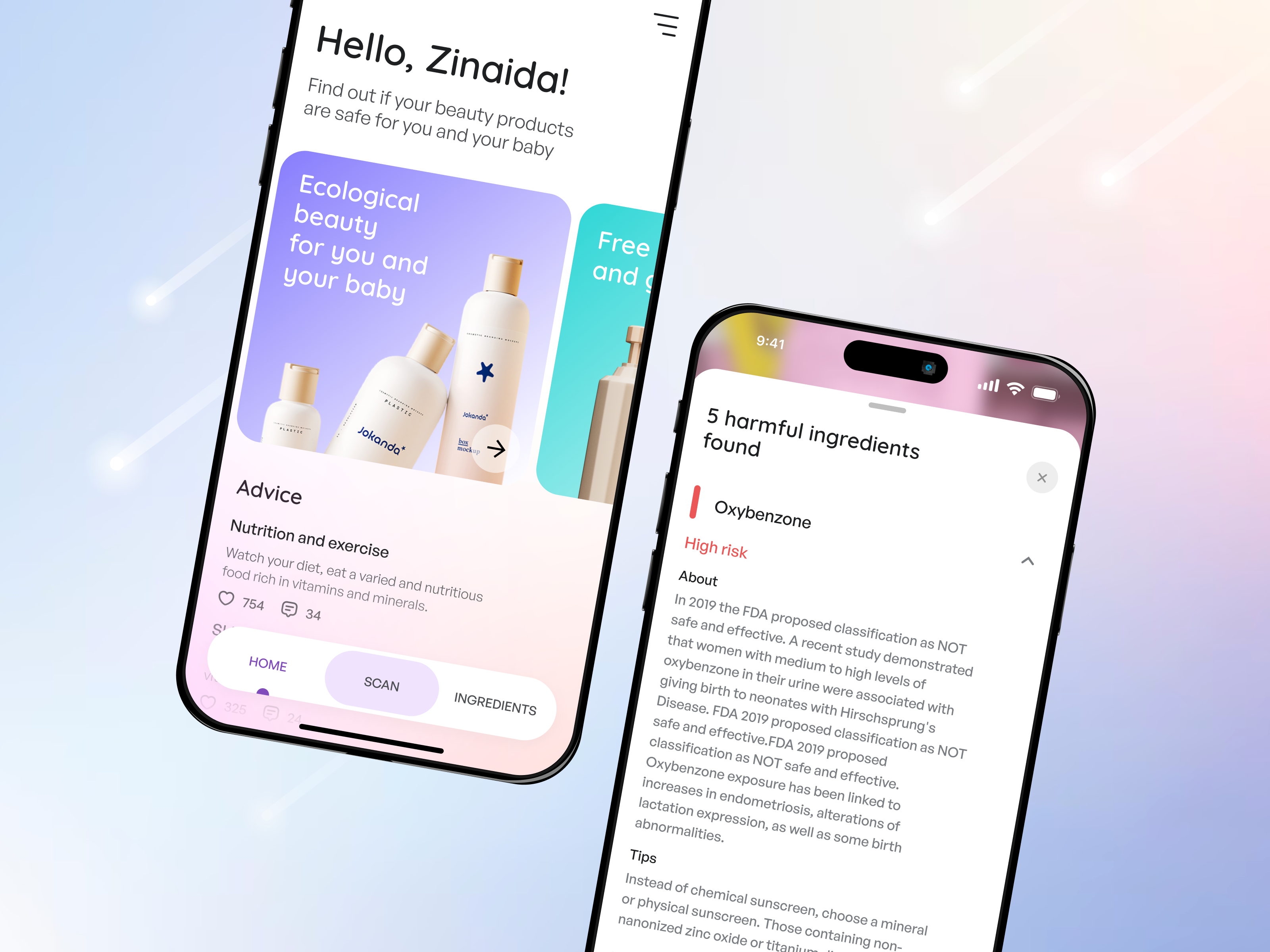 Cosmetic Product Scanner Mobile iOS App by Purrweb UI/UX Agency on Dribbble
